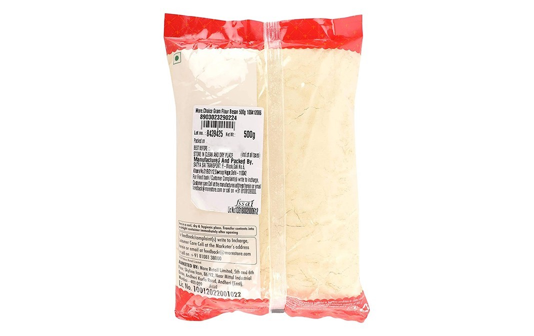 More Choice Gram Flour Besan    Pack  500 grams